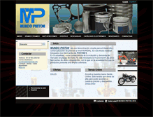 Tablet Screenshot of mundopiston.com